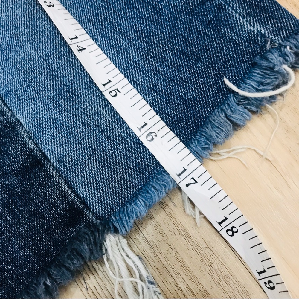 Urban Outfitters Bdg raw hem denim skirt sz Small - Picture 6 of 7
